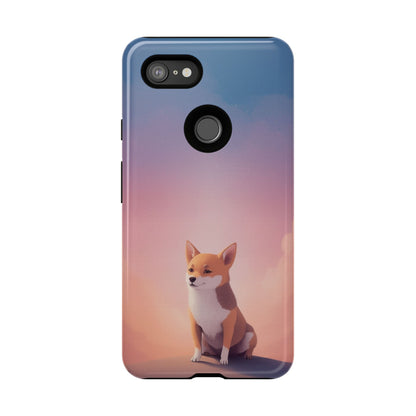 Cute Dog & Cloud Design "Good Doggo" Phone Case