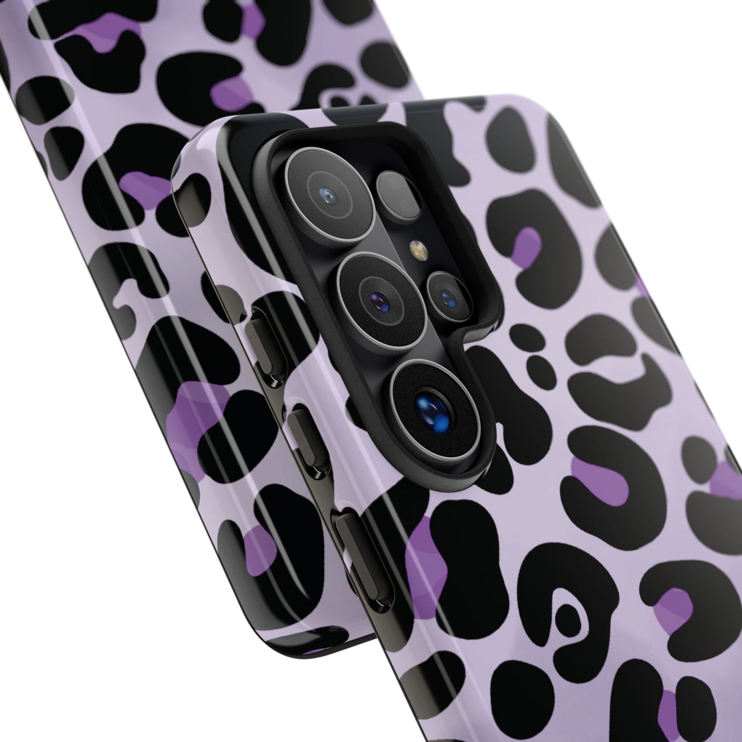 Pretty Lavender Leopard Print Phone Case