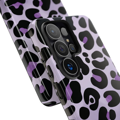 Pretty Lavender Leopard Print Phone Case