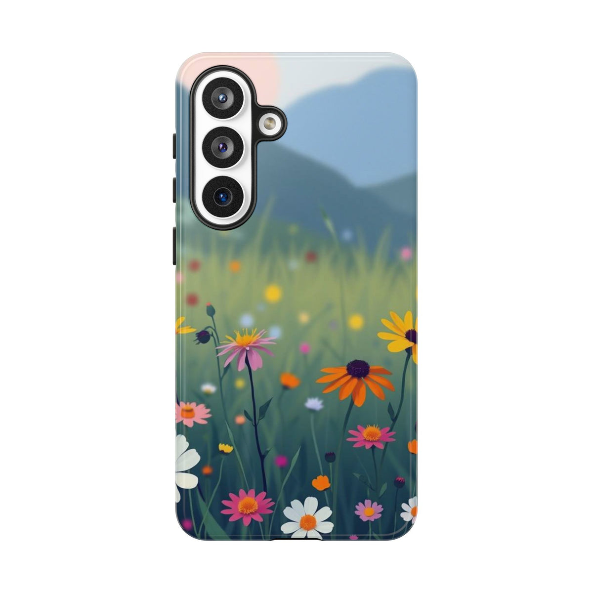 Vibrant Meadow Design Phone Case - Multicolor Phone Case - Samsung Galaxy S26 Plus / Glossy