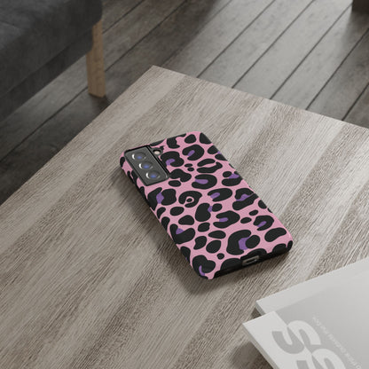 Pretty Pink & Lavender Leopard Print
