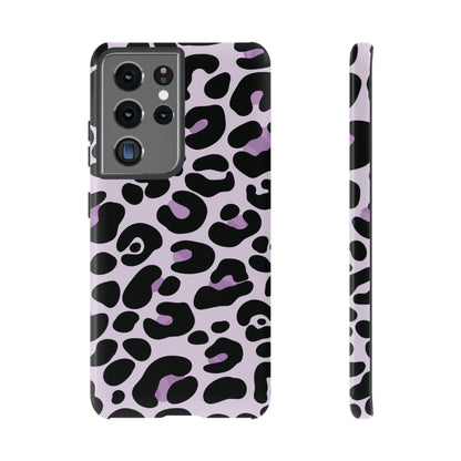 Pretty Lavender Leopard Print Phone Case