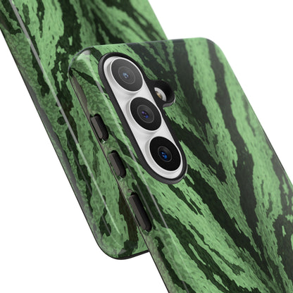 Sage Tiger Print Phone Case