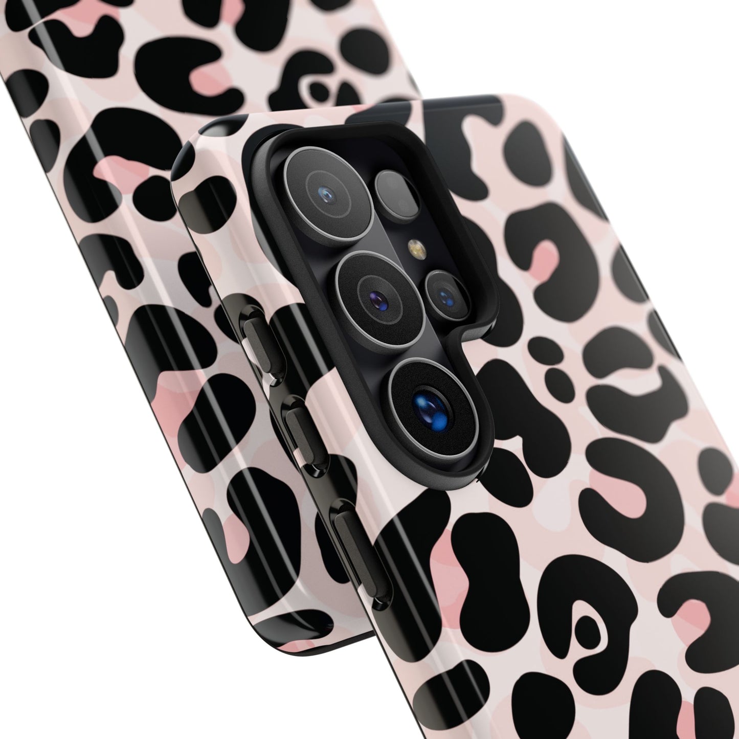 Cute Blush Leopard Print Phone Case