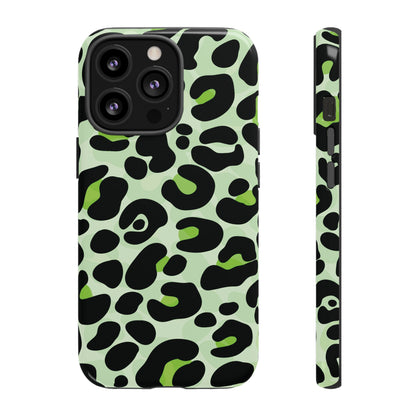 Fresh Mint Leopard Print Phone Case