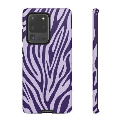 Boutique Lavender Tiger Print Phone Case