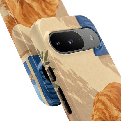 Cocker Spaniel Scent Trail Phone Case - Multicolor Phone Case