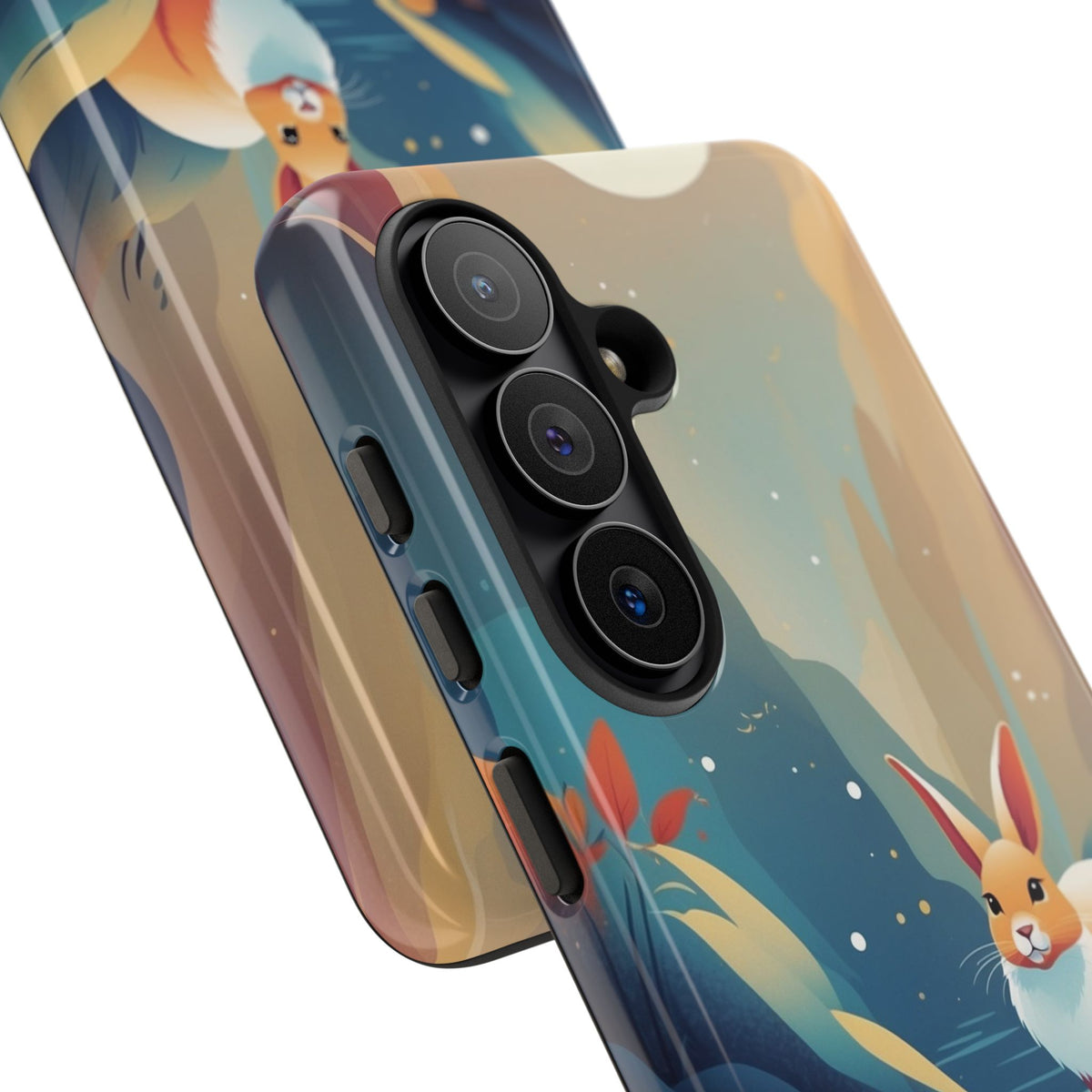 Stylised Rabbit Design Phone Case - Multicolor Phone Case