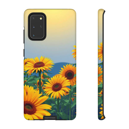 Samsung Galaxy S20+ / Glossy Phone Case - Sunflowers Design Phone Case