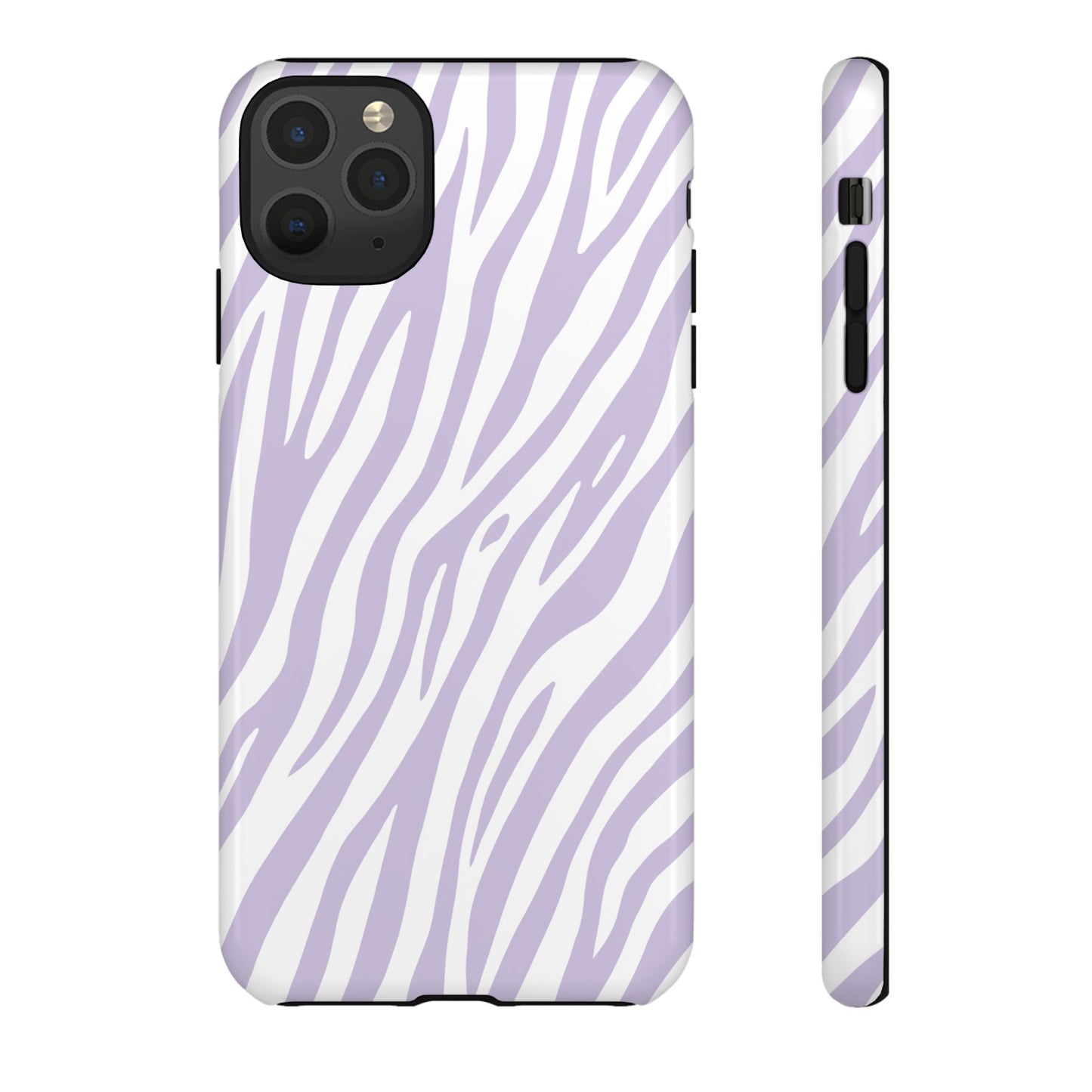 Lavender Tiger Print Phone Case