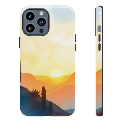 Watercolour Sunset Design Phone Case - Multicolor Phone Case - iPhone 13 Pro Max / Glossy