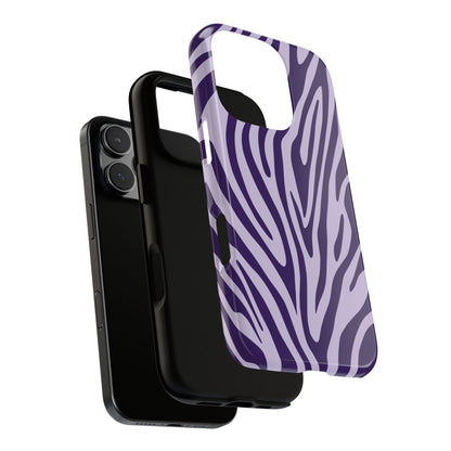 Boutique Lavender Tiger Print Phone Case
