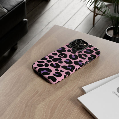 Pretty Pink & Lavender Leopard Print