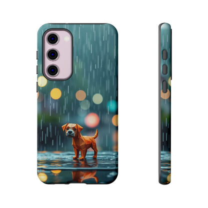 Samsung Galaxy S23 Plus / Glossy Phone Case - Origami ’Soggy Dog’ Design Phone Case