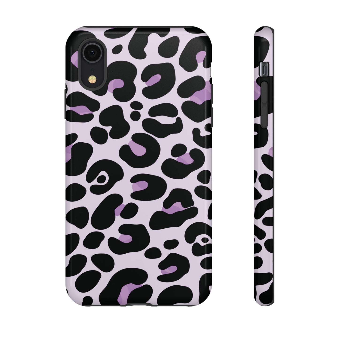 Pretty Lavender Leopard Print Phone Case