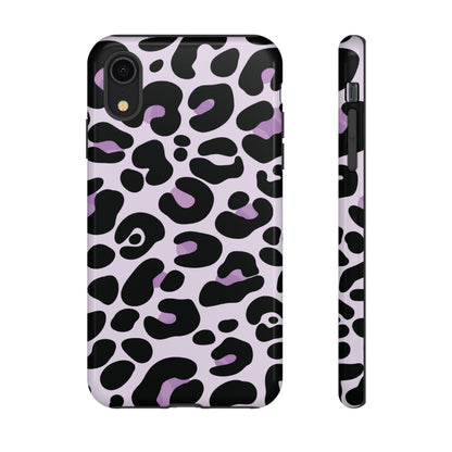 Pretty Lavender Leopard Print Phone Case