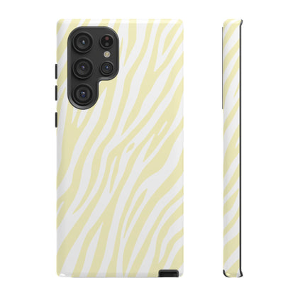 Buttercream Tiger Print Phone Case
