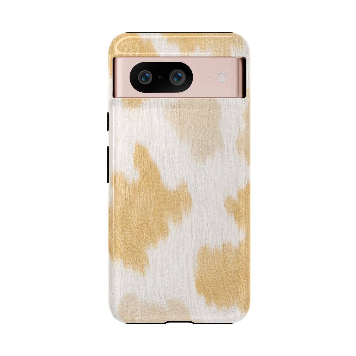 Golden Honey Cow Print Phone Case