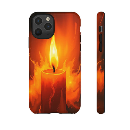iPhone 11 Pro / Glossy Phone Case - Red Candle Phone Case