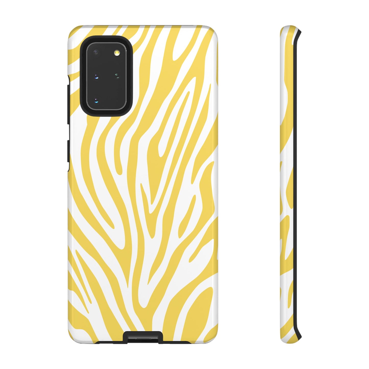 Graphic Yellow Tiger Print Phone Case
