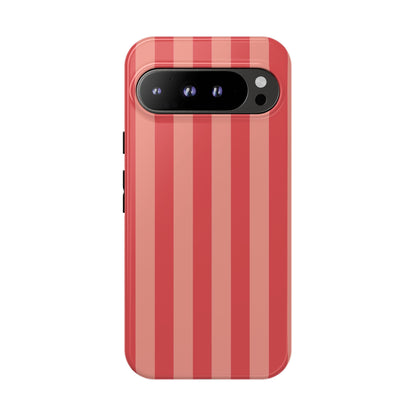 Light Pink Stripe Pattern Phone Case - Pink Phone Case - Google Pixel 9 Pro XL / Glossy