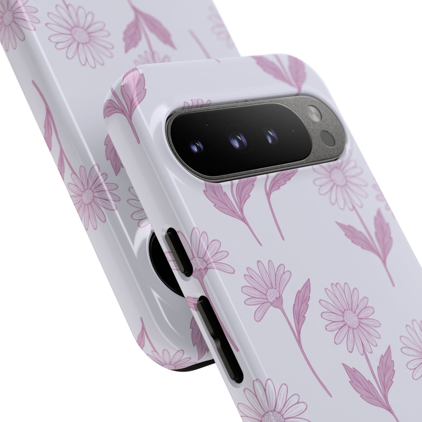 Pretty Lilac Daisy Pattern Phone Case