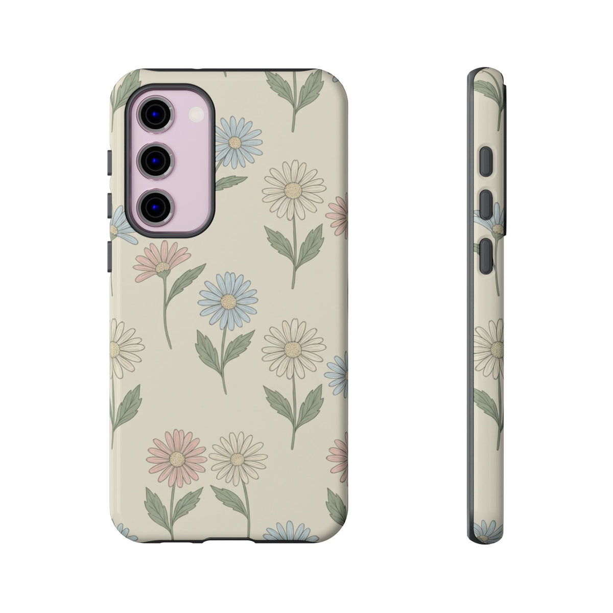 Pretty Pastel Daisy Pattern Phone Case