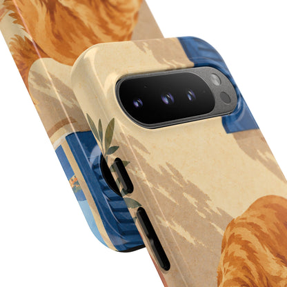 Cocker Spaniel Scent Trail Phone Case - Multicolor Phone Case
