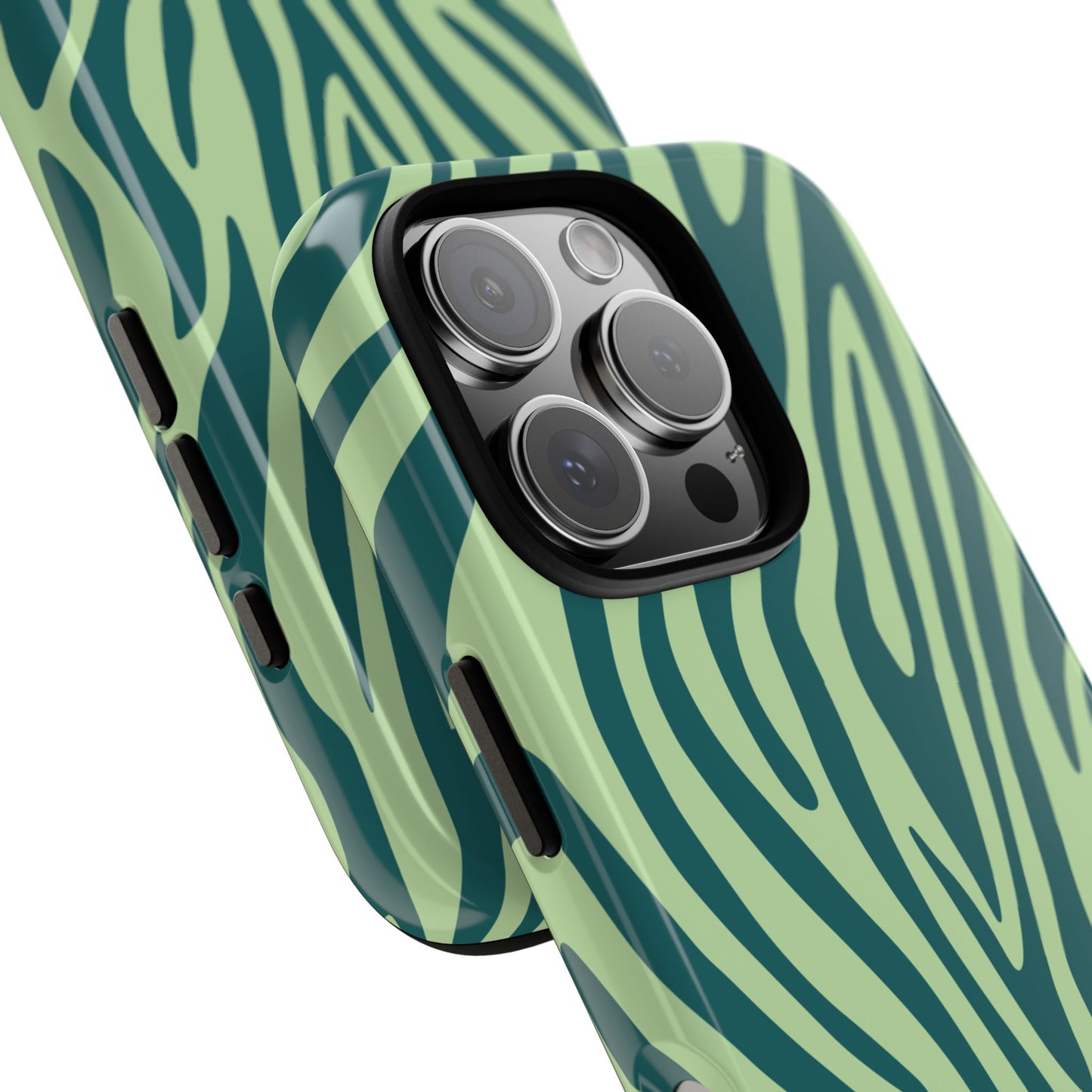 Boutique Sage Tiger Print Phone Case