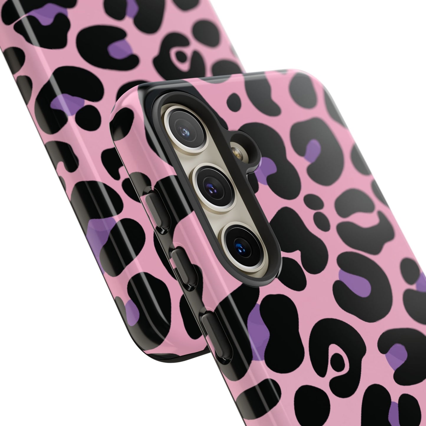 Pretty Pink & Lavender Leopard Print