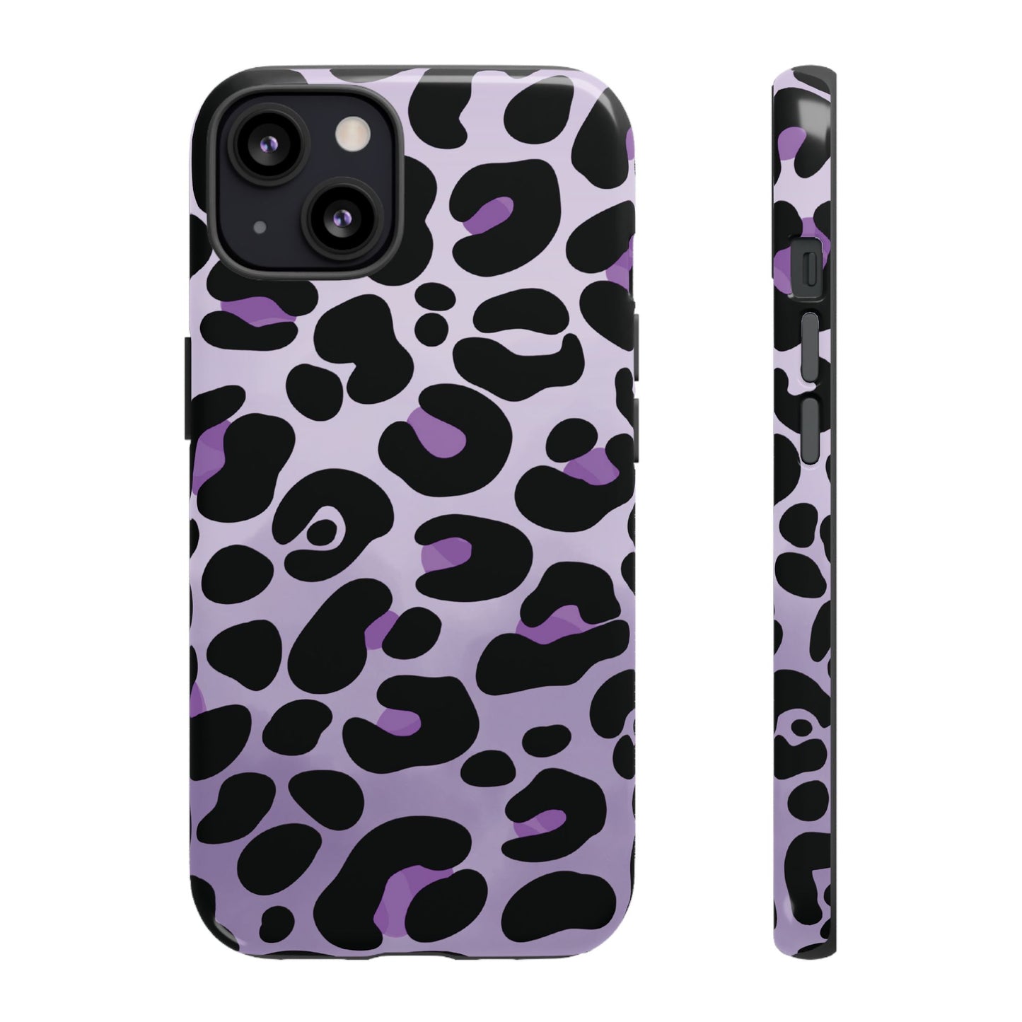 Pretty Lavender Leopard Print Phone Case