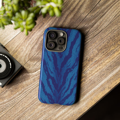 Midnight Tiger Print Phone Case