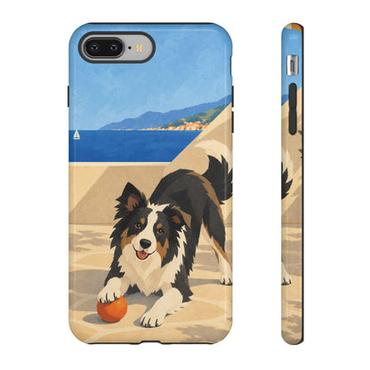 Border Collie One More Throw Phone Case - Multicolor Phone Case - iPhone 8 Plus / Glossy