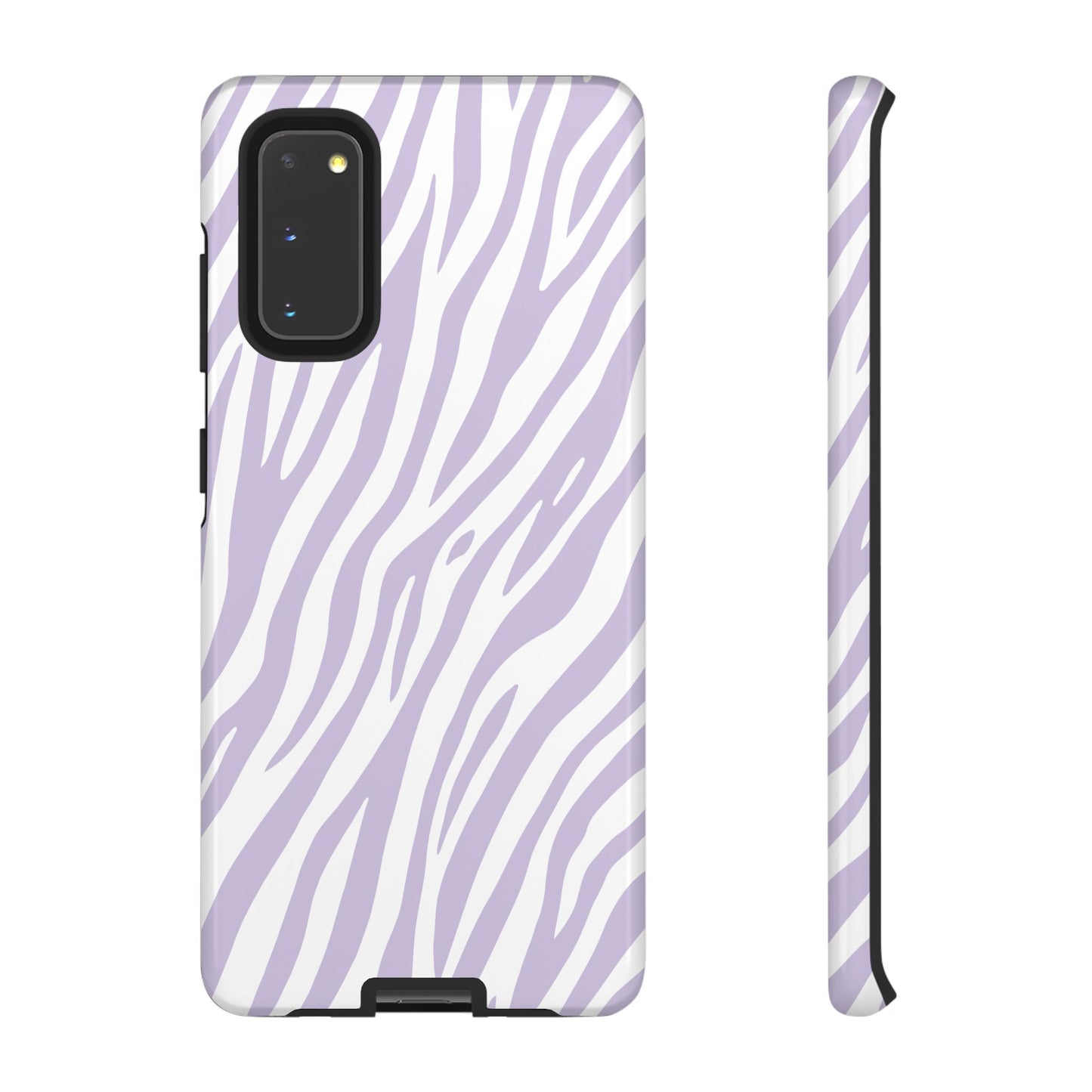 Lavender Tiger Print Phone Case
