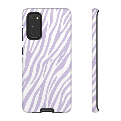 Lavender Tiger Print Phone Case