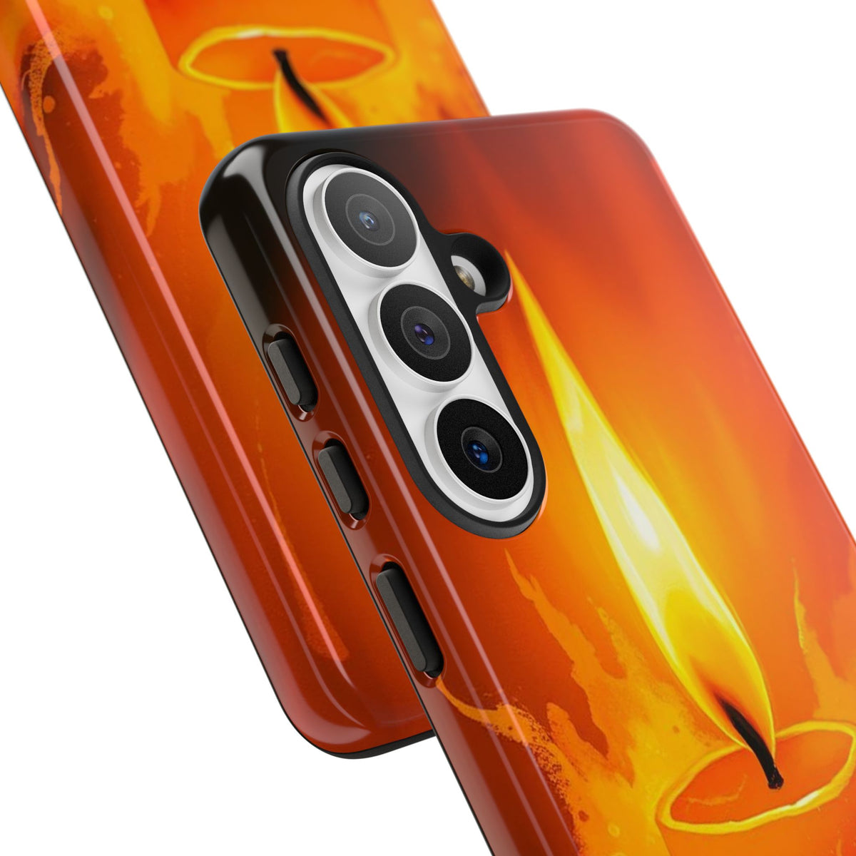 Red Candle Phone Case - Multicolor Phone Case