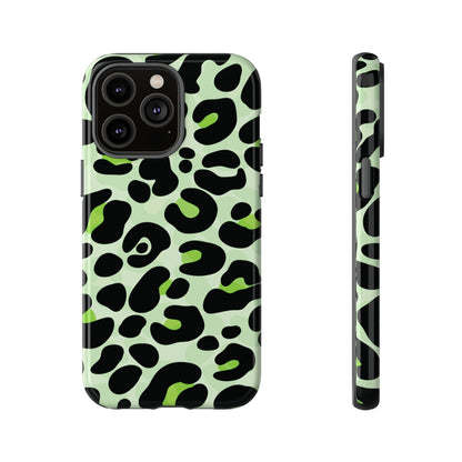 Fresh Mint Leopard Print Phone Case