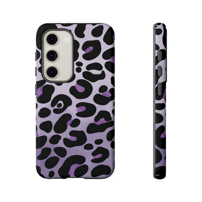 Pretty Lavender Leopard Print Phone Case