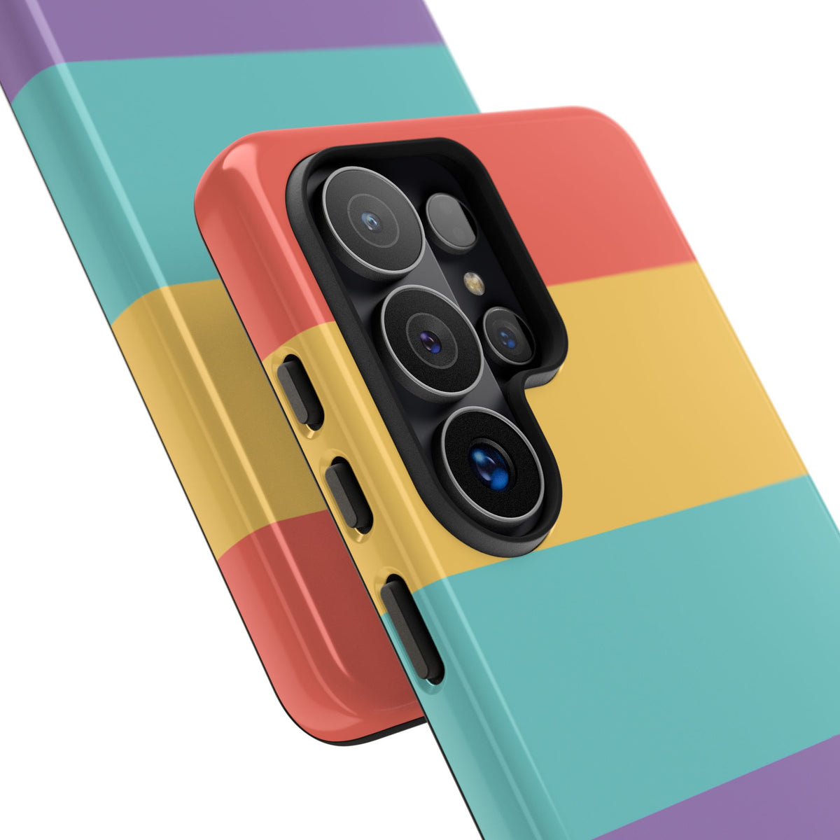Pastel Rainbow Stripe Pattern Phone Case - Phone Case