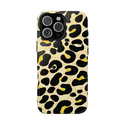 Classic Golden Leopard Print Phone Case
