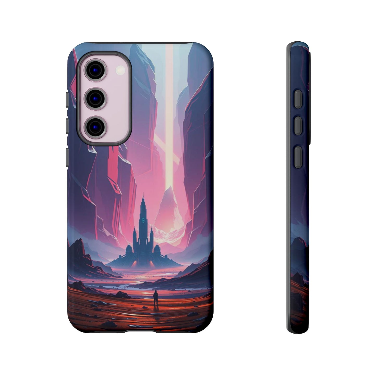 Alien Fortress Design Phone Case