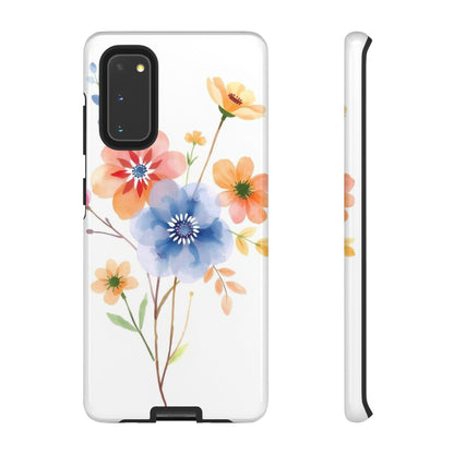 Boho Chic Watercolour Bouquet Pattern Phone Case