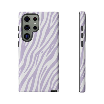 Lavender Tiger Print Phone Case