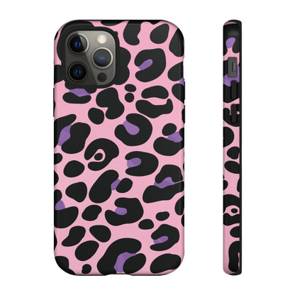 Pretty Pink & Lavender Leopard Print