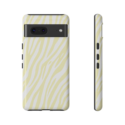 Buttercream Tiger Print Phone Case