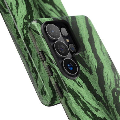 Sage Tiger Print Phone Case