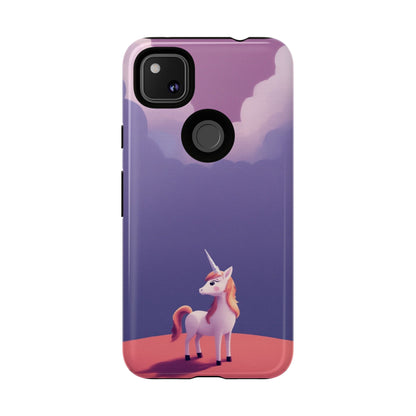 Cute Unicorn & Cloud Design Phone Case