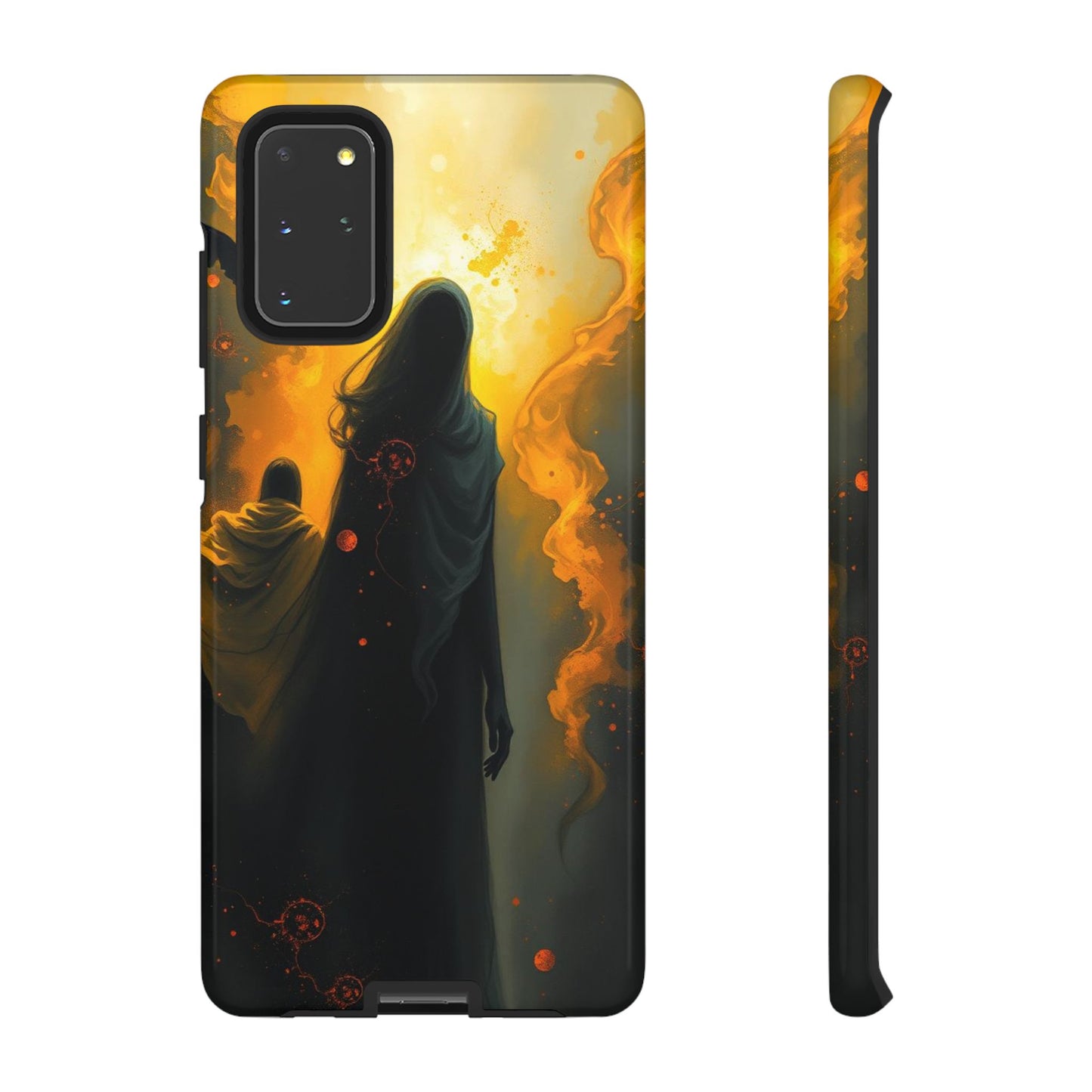 Acrylic Gothic Myterious Figures Phone Case