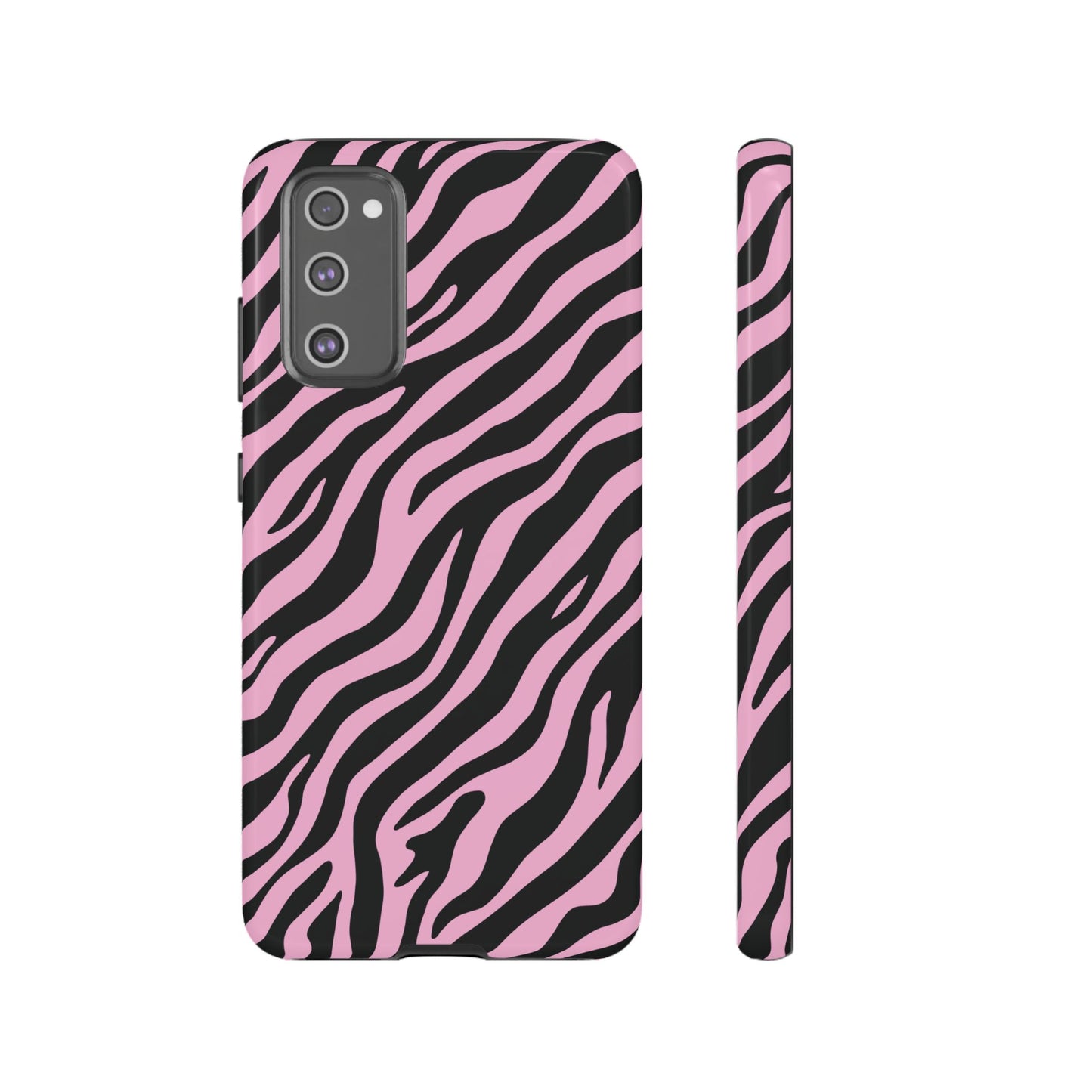 Stylish Blush Zebra Print Phone Case