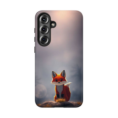 Cute Gothic Fox Design Phone Case